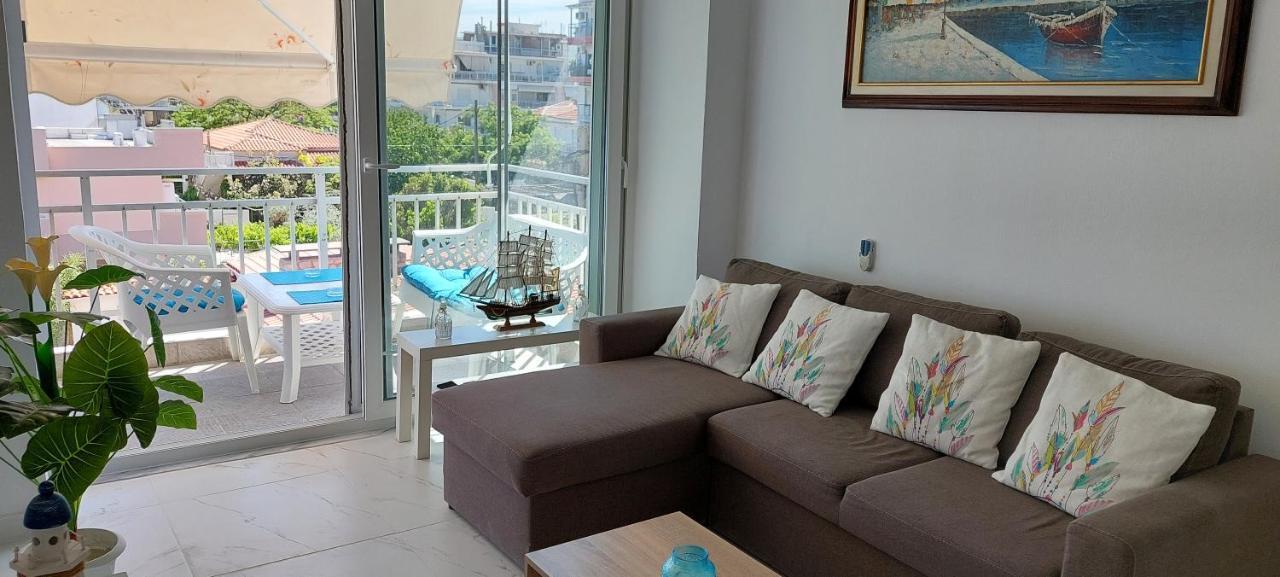 Sea View Perea Apartment Peraia  Екстер'єр фото